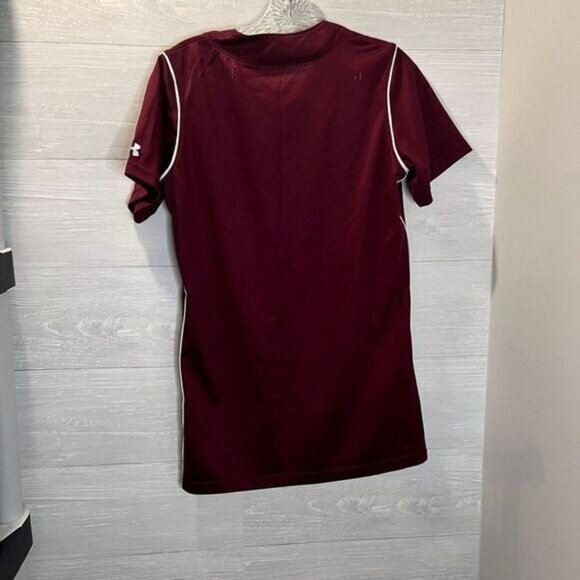 Under Armour Women's Lansdown II 2 Button Henley Placket Raglan Sleeves jersey - Picture 4 of 7